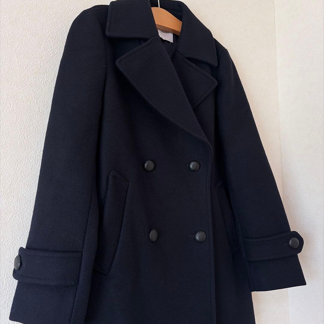 美品 UNITED ARROWS ユナイテッドアローズ ウールPコート