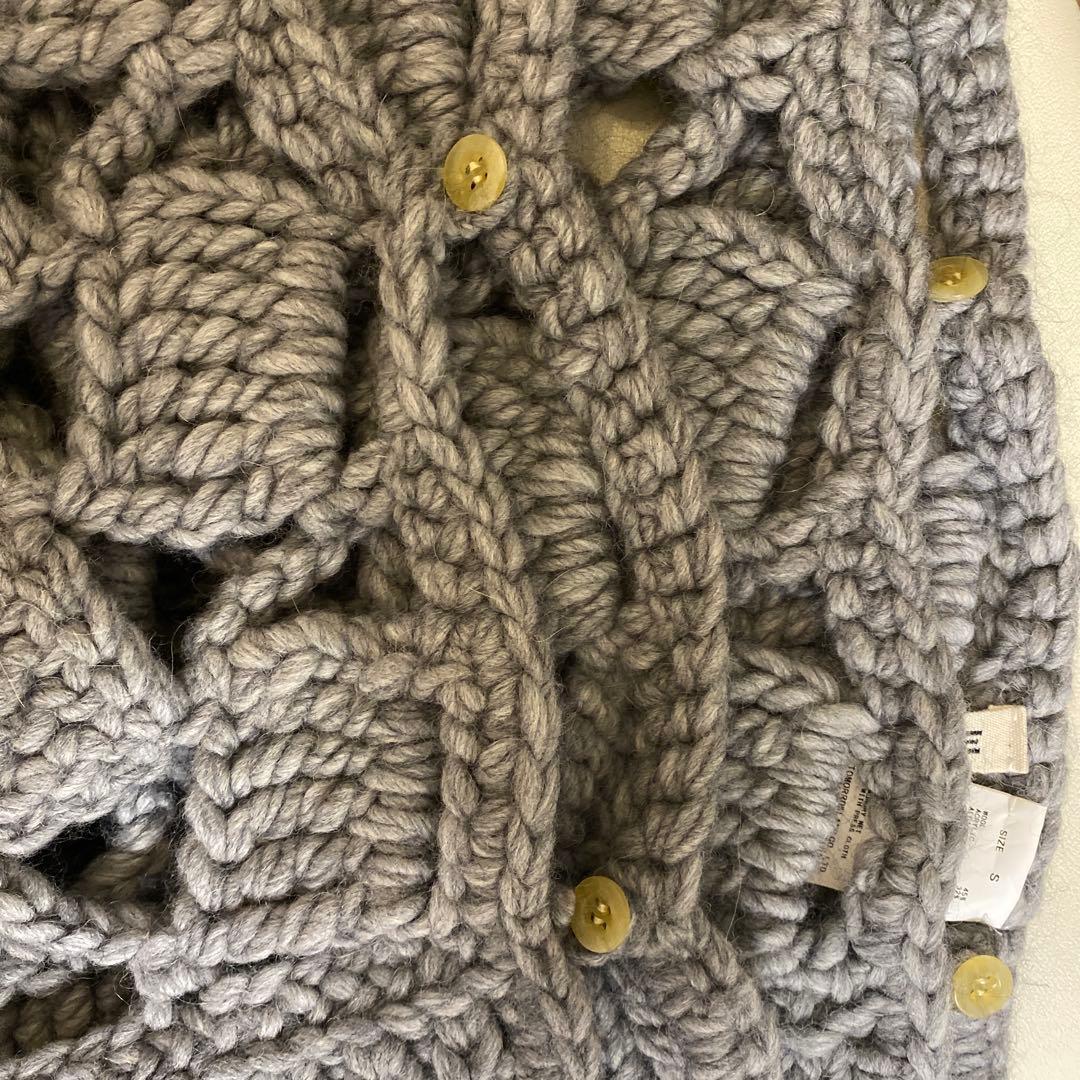 MACPHEEトゥモローランド ハンドクロシェ ハイネックベスト