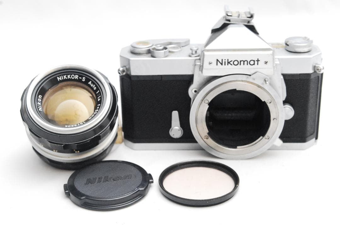 フィルムカメラ Nikon Nikomat/NIKKOR S 1:1.4 f=50mm