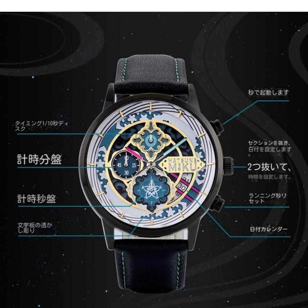 【初音ミク】　腕時計　5周年記念　限定品