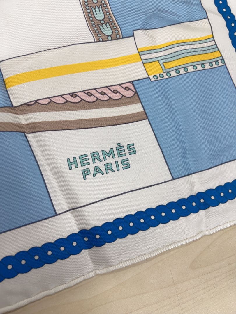 ★HERMES スカーフ カレ90 ベルリンヌ馬車・バヤデール 春夏コレクション