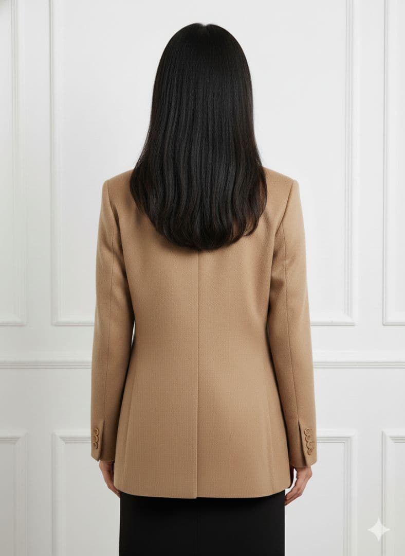 美品 MaxMara キャメルウールジャケット