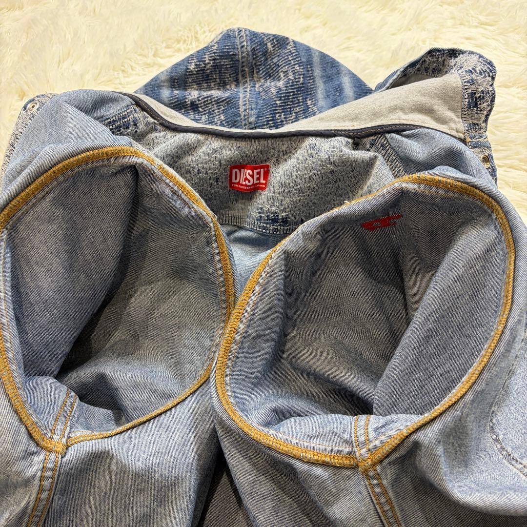 【新品同様】25SS DIESEL D-DEWNYS-HOOD-S Gジャン