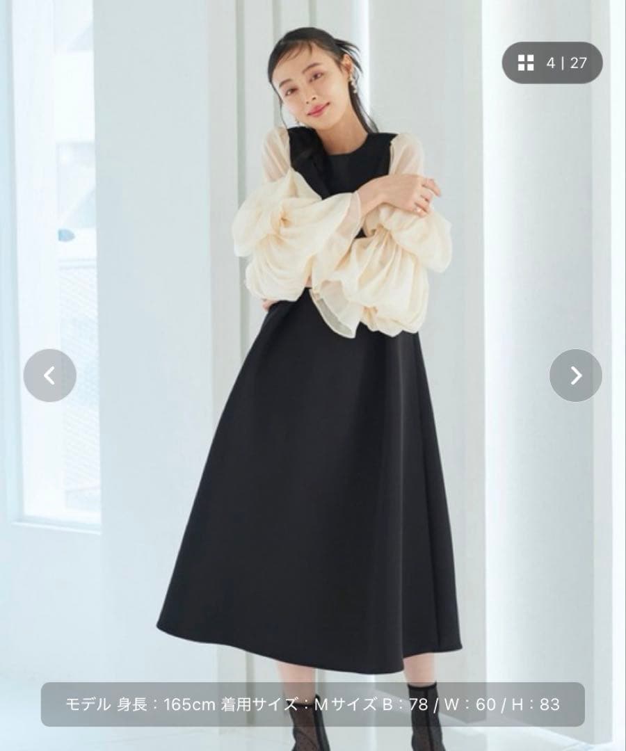 【RUIRUE BOUTIQUE】オケージョンドレス Mサイズ