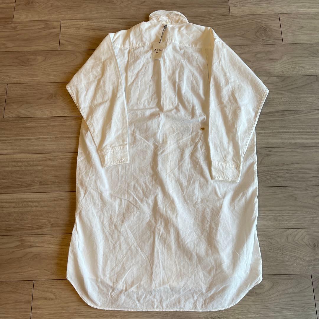 45R 45rpm 平×ガーゼ二重織の908オーシャンスモック