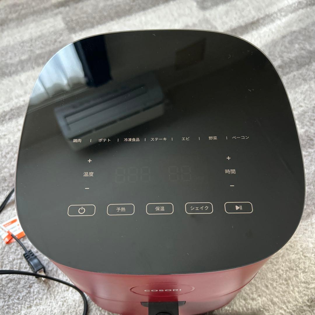 COSORI ノンフライヤー 4.7L レッド