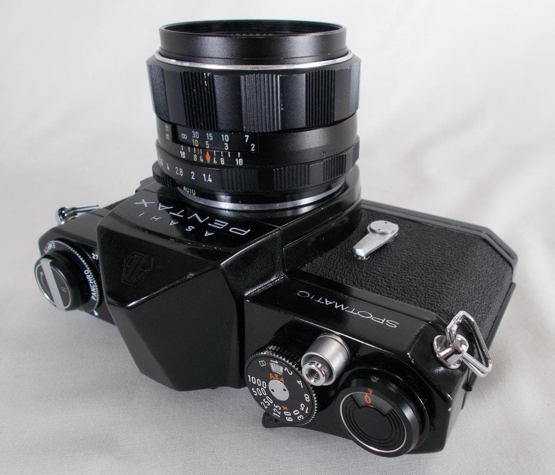 フィルムカメラ 整備済　Pentax SP　+ レンズ f/1.4　V272