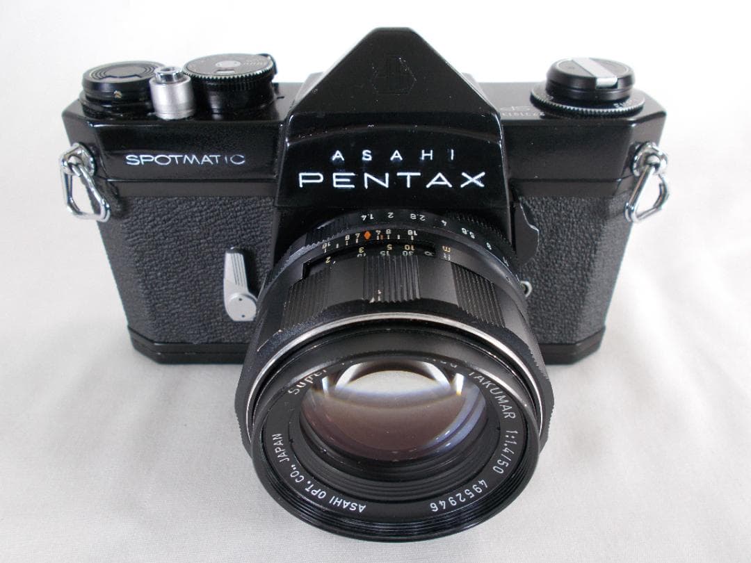 フィルムカメラ 整備済　Pentax SP　+ レンズ f/1.4　V272