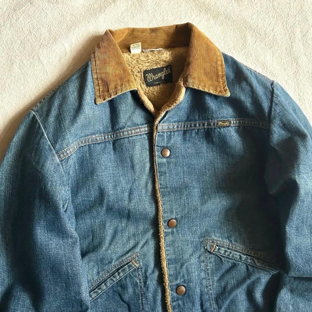 Wrangler ラングラー 70's デニムジャケット 裏ボア アメリカ製