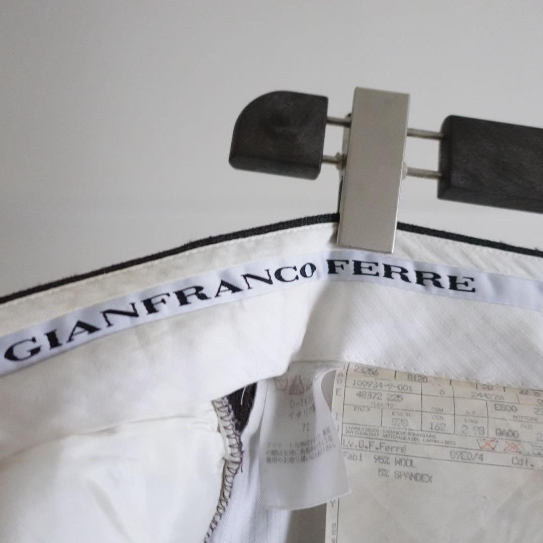 1980s GIANFRANCO FERRE ヘビーウエイト　ワイドトラウザーズ