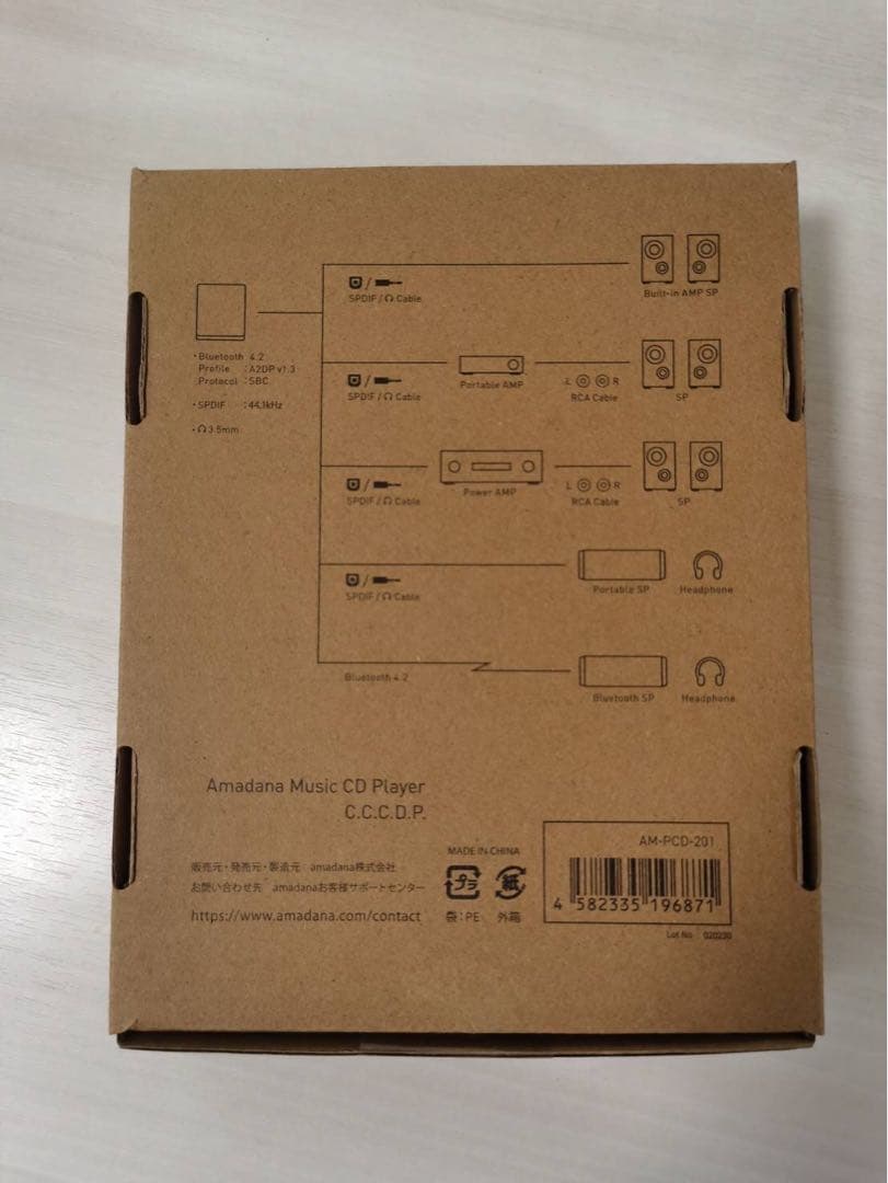 amadana CDプレーヤー