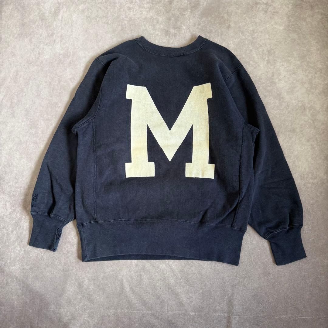 90s チャンピオン カレッジロゴ リバースウィーブ スウェット L USA製