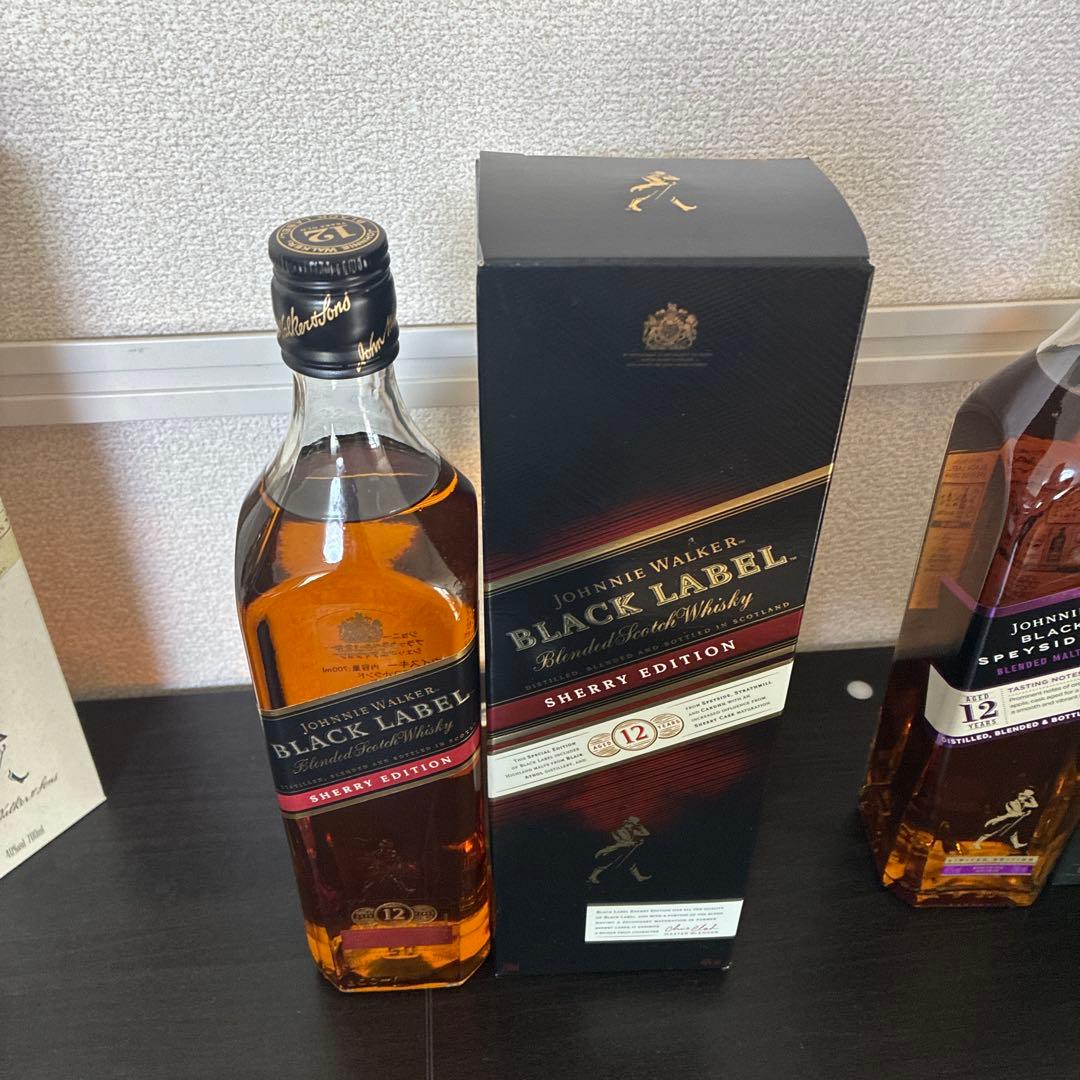 ジョニーウォーカー5本セット