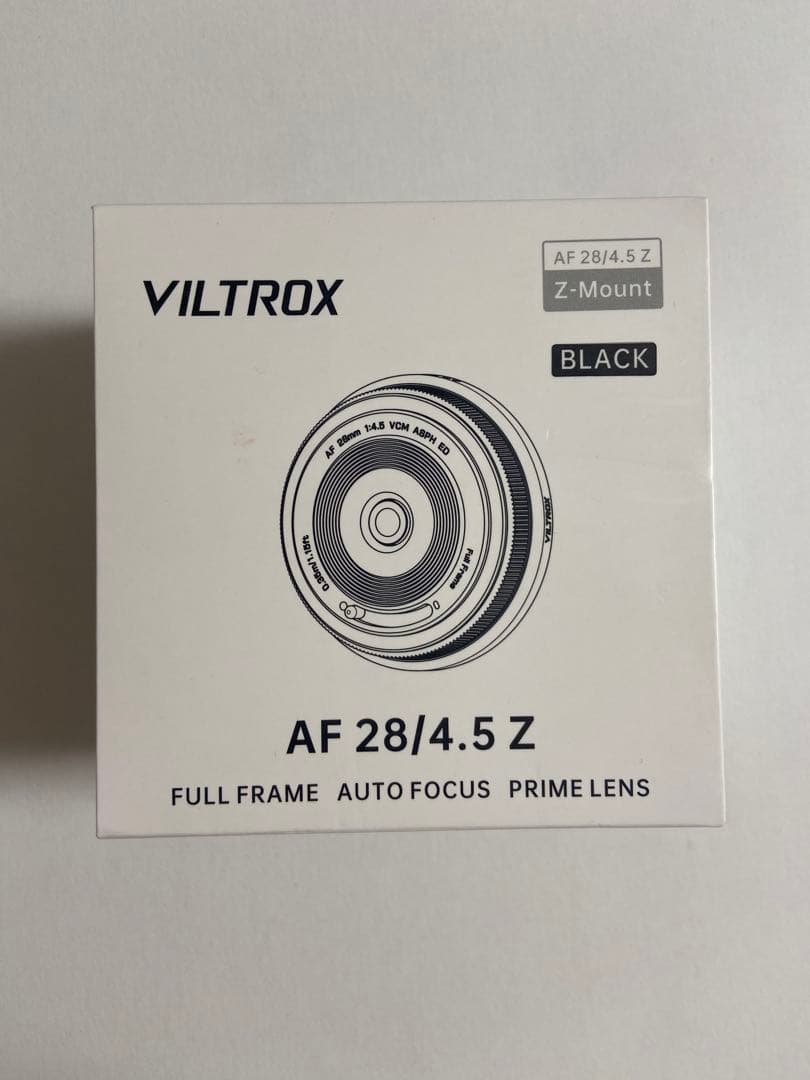 VILTROX AF 28mm f/4.5単焦点レンズ Zマウント