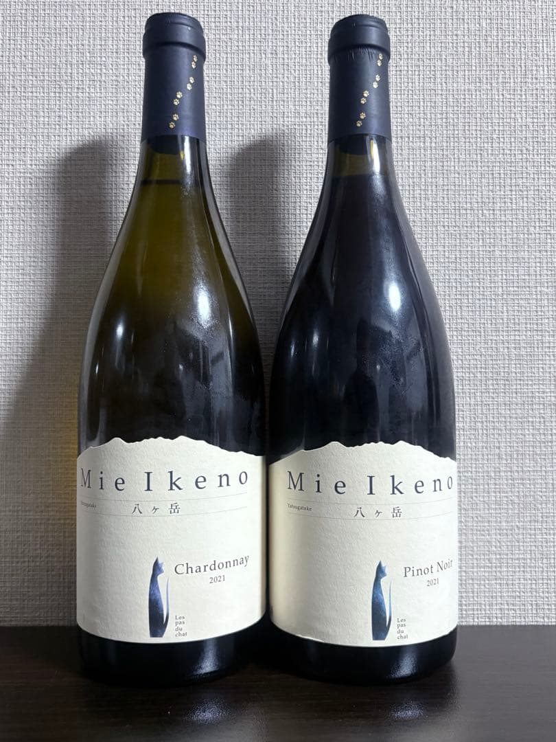 Mie Ikeno ピノ・ノワール & シャルドネ 2020 2021 4本