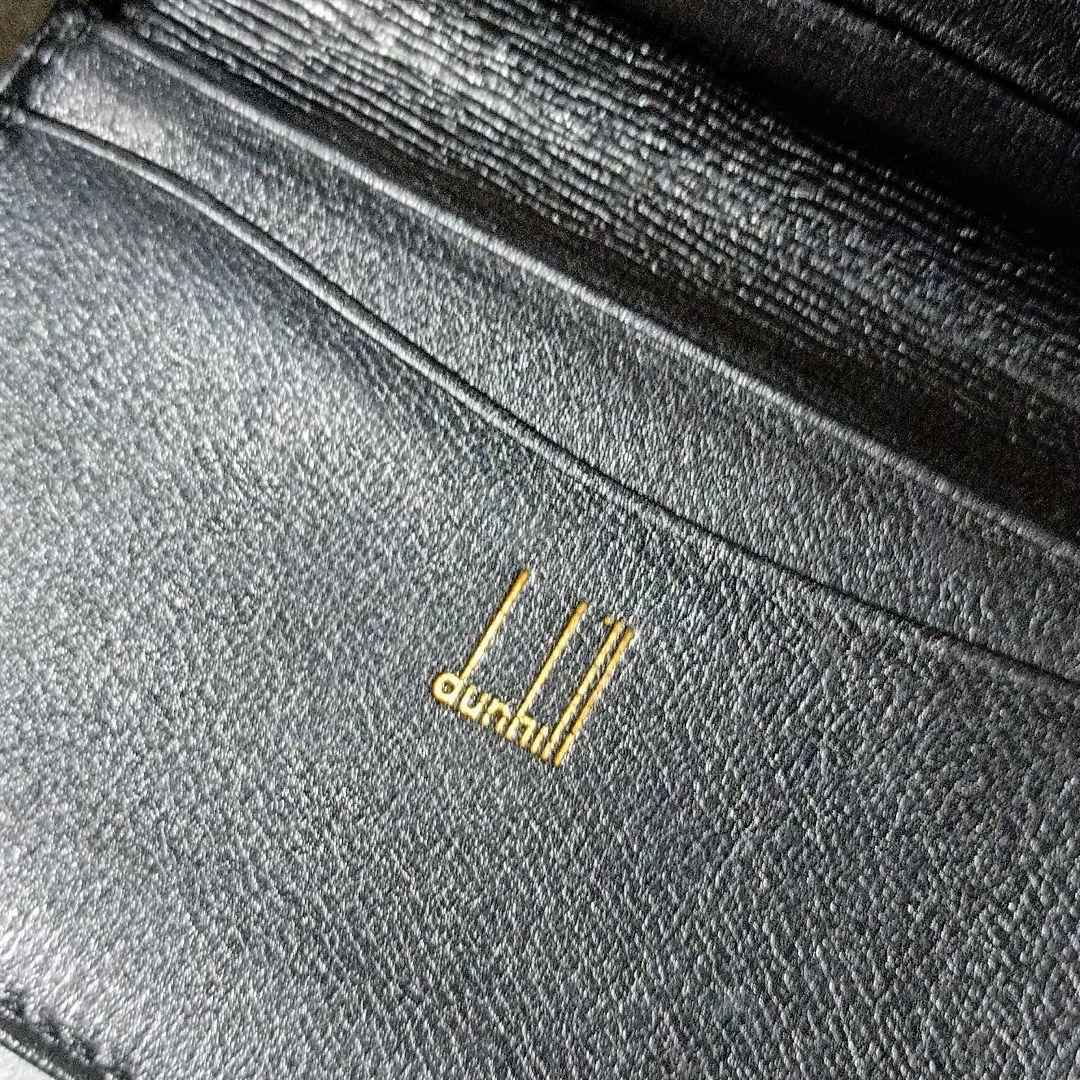 カッコいい! dunhill ダンヒル レザー 名刺入れ カードケース