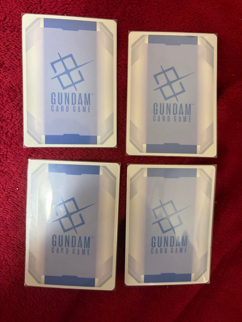 ヒイロ・ユイ ×4 プレミアムグッズセット ガンダムカードゲーム