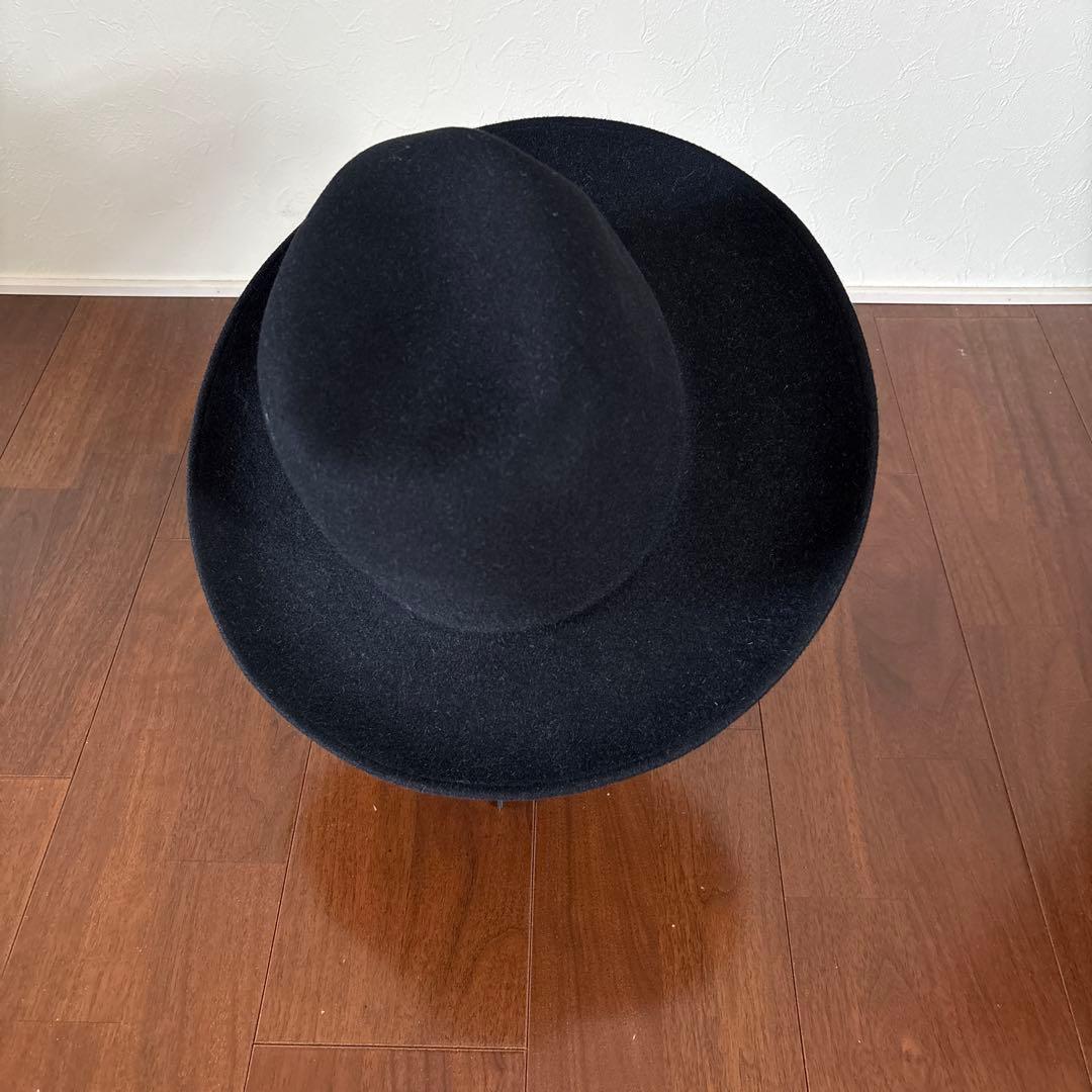 キジマタカユキ　ラビットヘアフェルト　ハット　つば広ハット　高級ハット