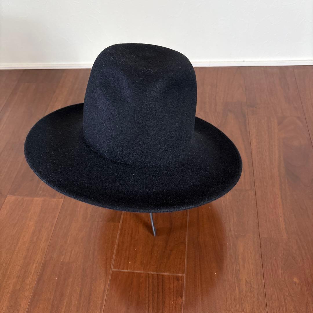 キジマタカユキ　ラビットヘアフェルト　ハット　つば広ハット　高級ハット