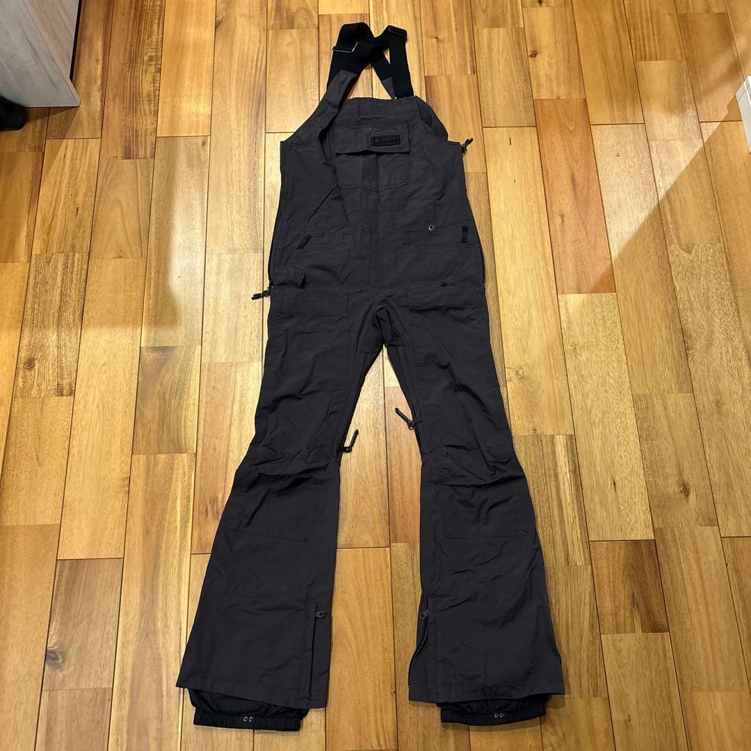 BUTRON ビブパンツ バートン ブラック GORE-TEX