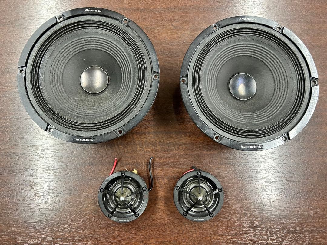 【美品】carrozzeria最高峰スピーカーTS-M1RSⅡTS-T1RSⅡ