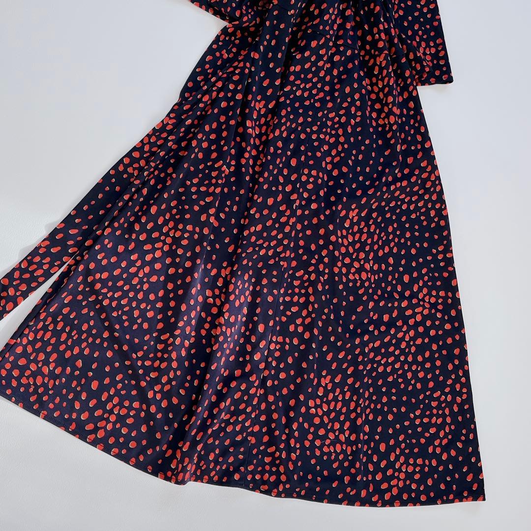 美品✨CORCOVADO ハイネック　ロングワンピース　ドレス