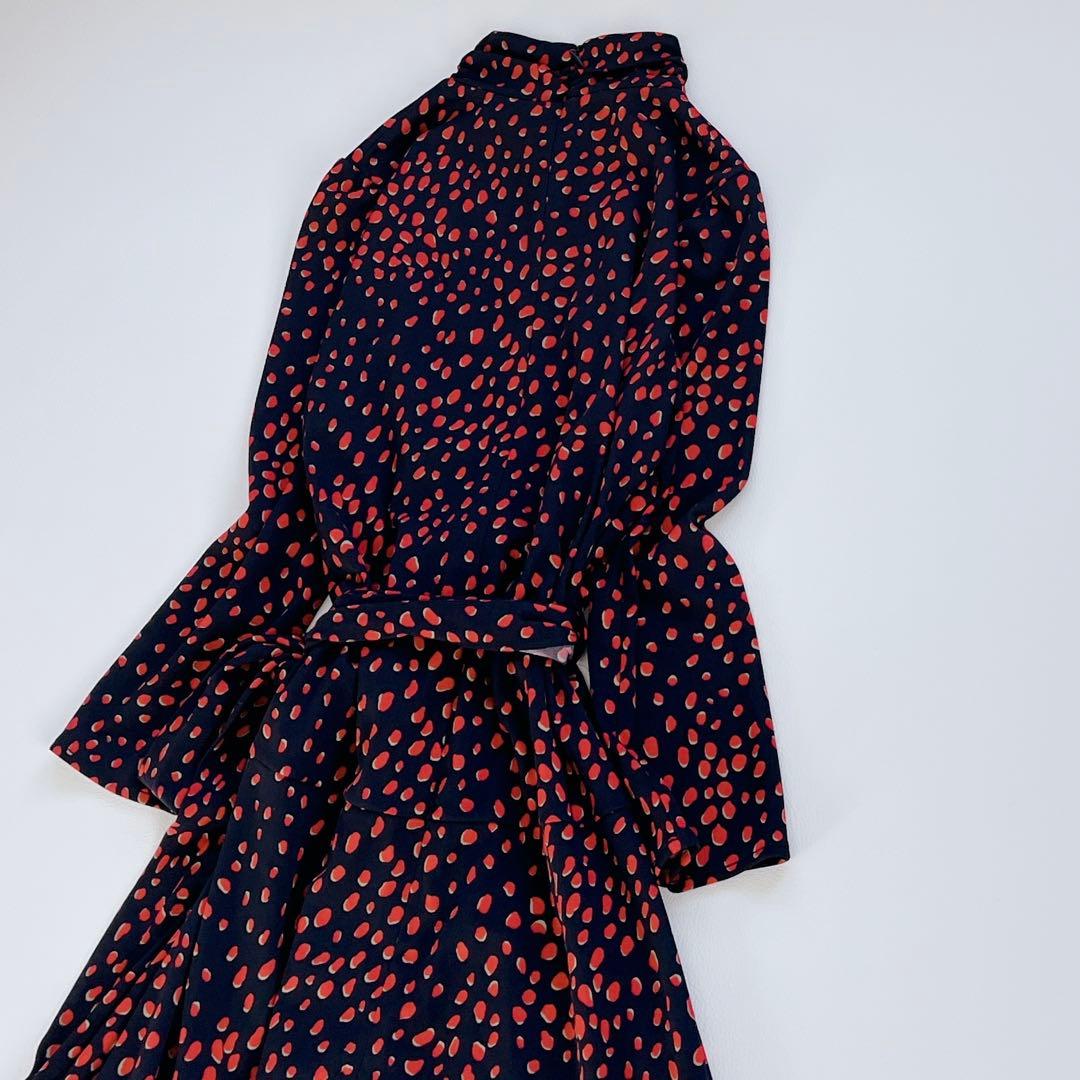 美品✨CORCOVADO ハイネック　ロングワンピース　ドレス