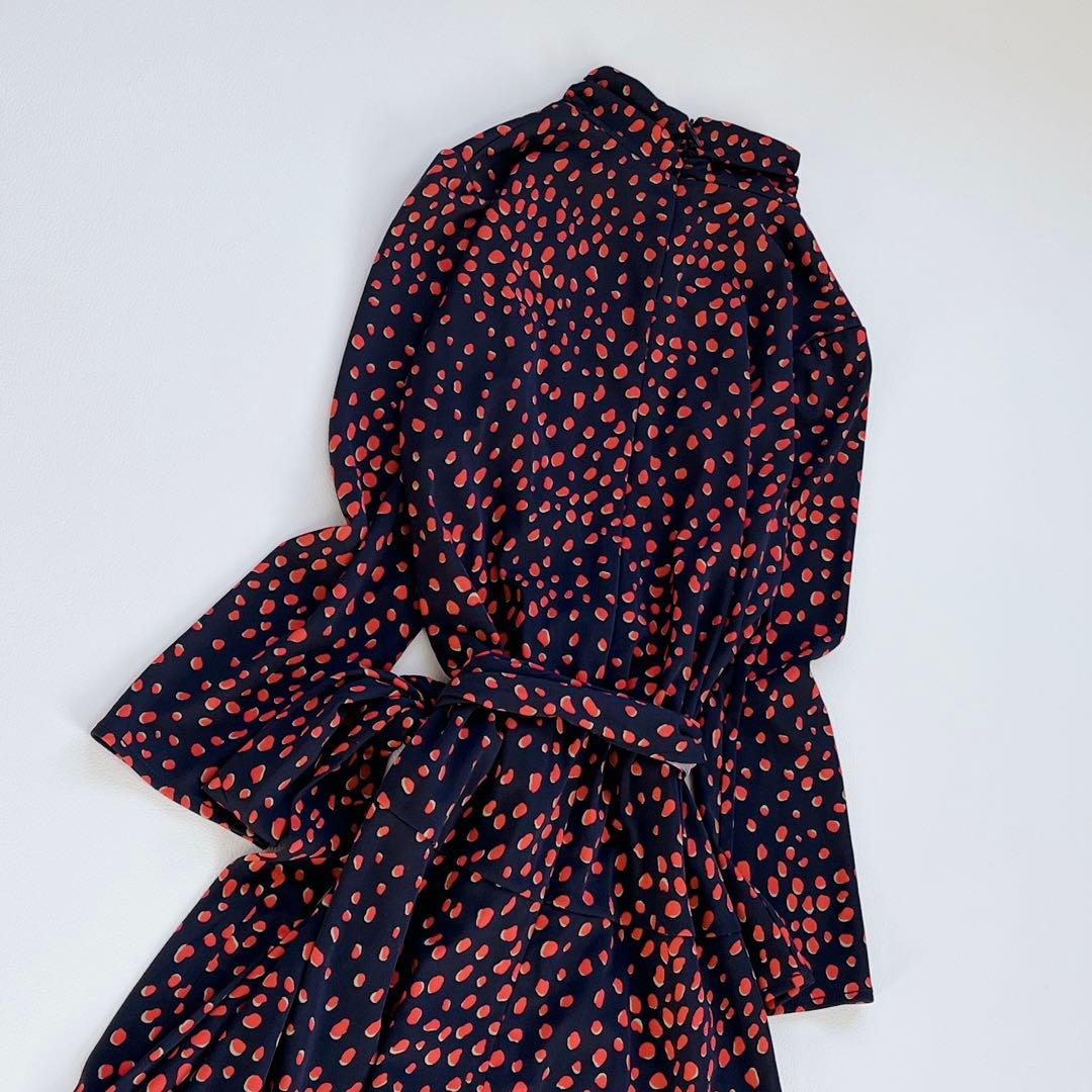 美品✨CORCOVADO ハイネック　ロングワンピース　ドレス