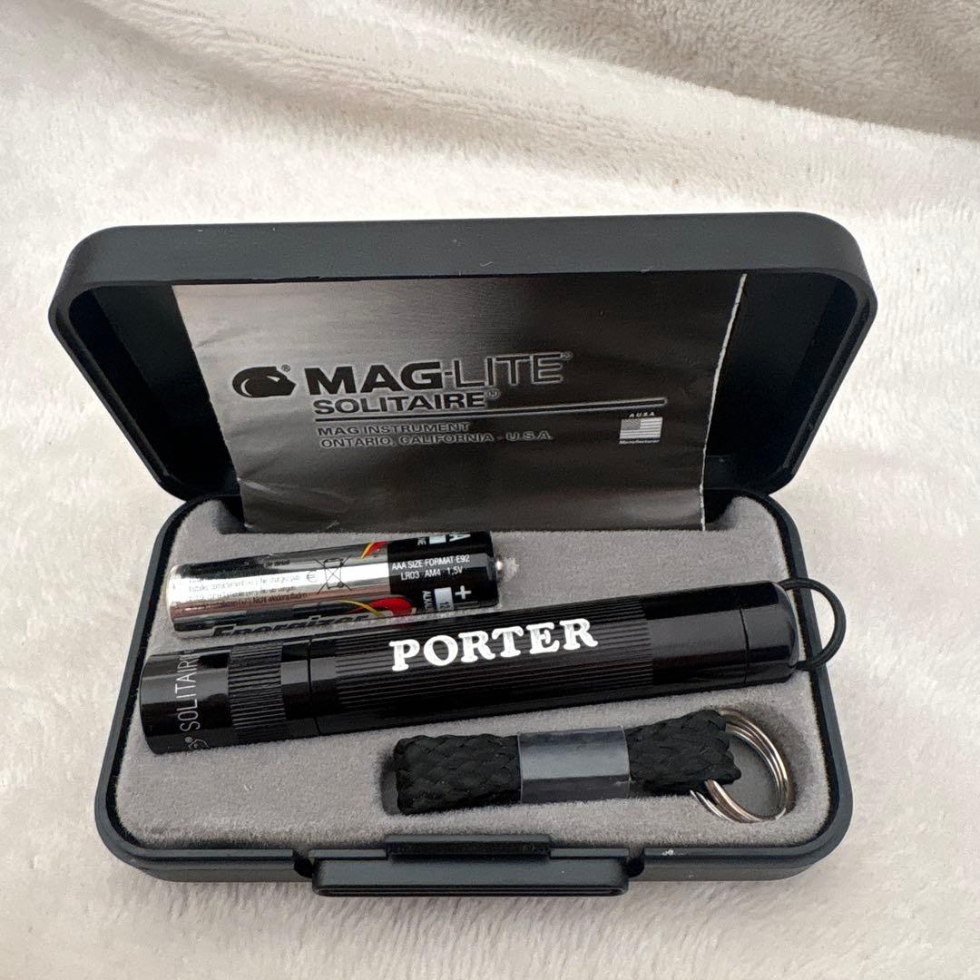 最終値下げ！PORTER HEATポーター　ブラック703-06975 黒　美品