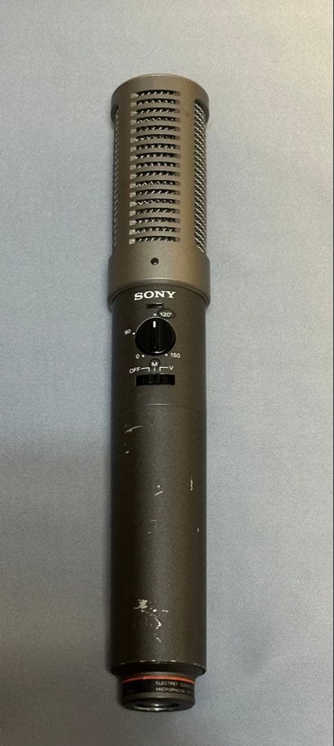 SONY ECM-999（高級バックエレクトレット・ステレオマイク／動作品）