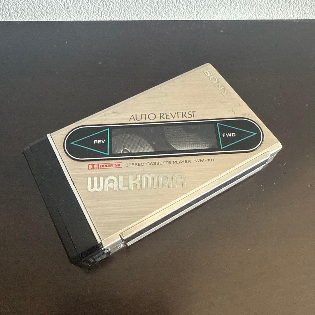 SONY WM-101 カセットプレーヤー オートリバース【動作品】