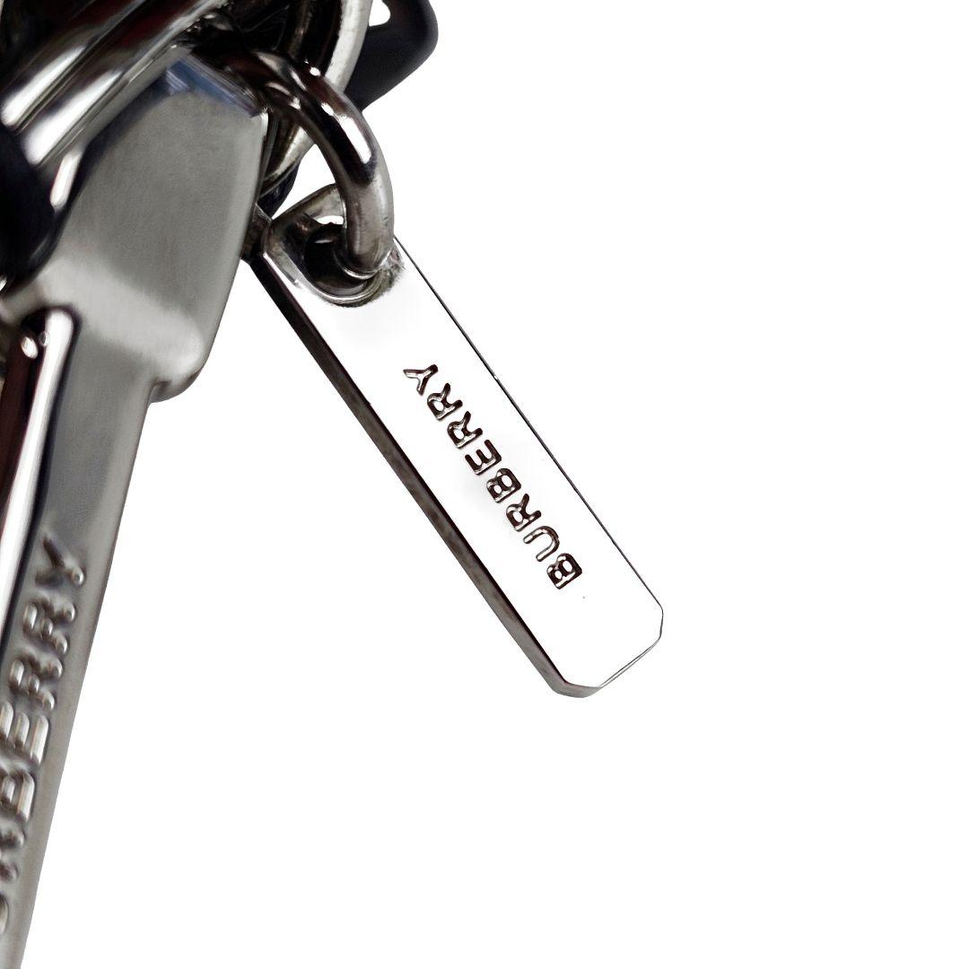 美品 BURBERRY トーマスベア テディベア キーホルダー バッグチャーム