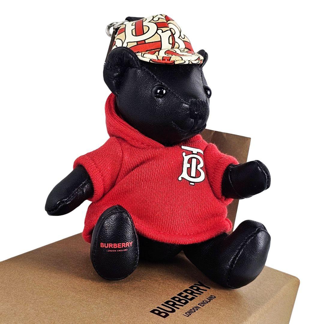 美品 BURBERRY トーマスベア テディベア キーホルダー バッグチャーム