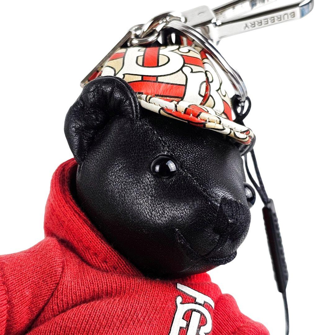 美品 BURBERRY トーマスベア テディベア キーホルダー バッグチャーム