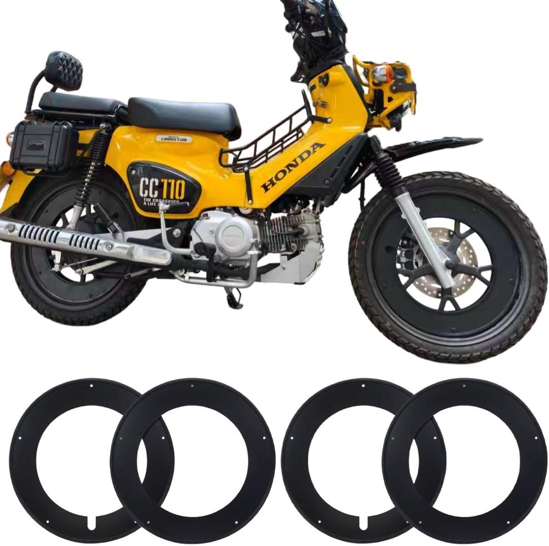 【日本企業・4枚セット】クロスカブ50/110 ホイールカバー 17インチ 新品