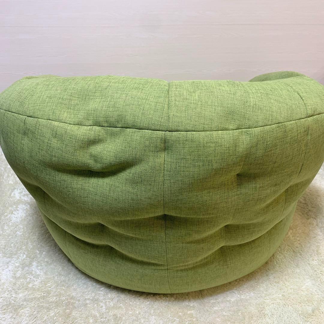 アンビエントラウンジ バタフライ ソファー 一人掛け ビーズ 緑