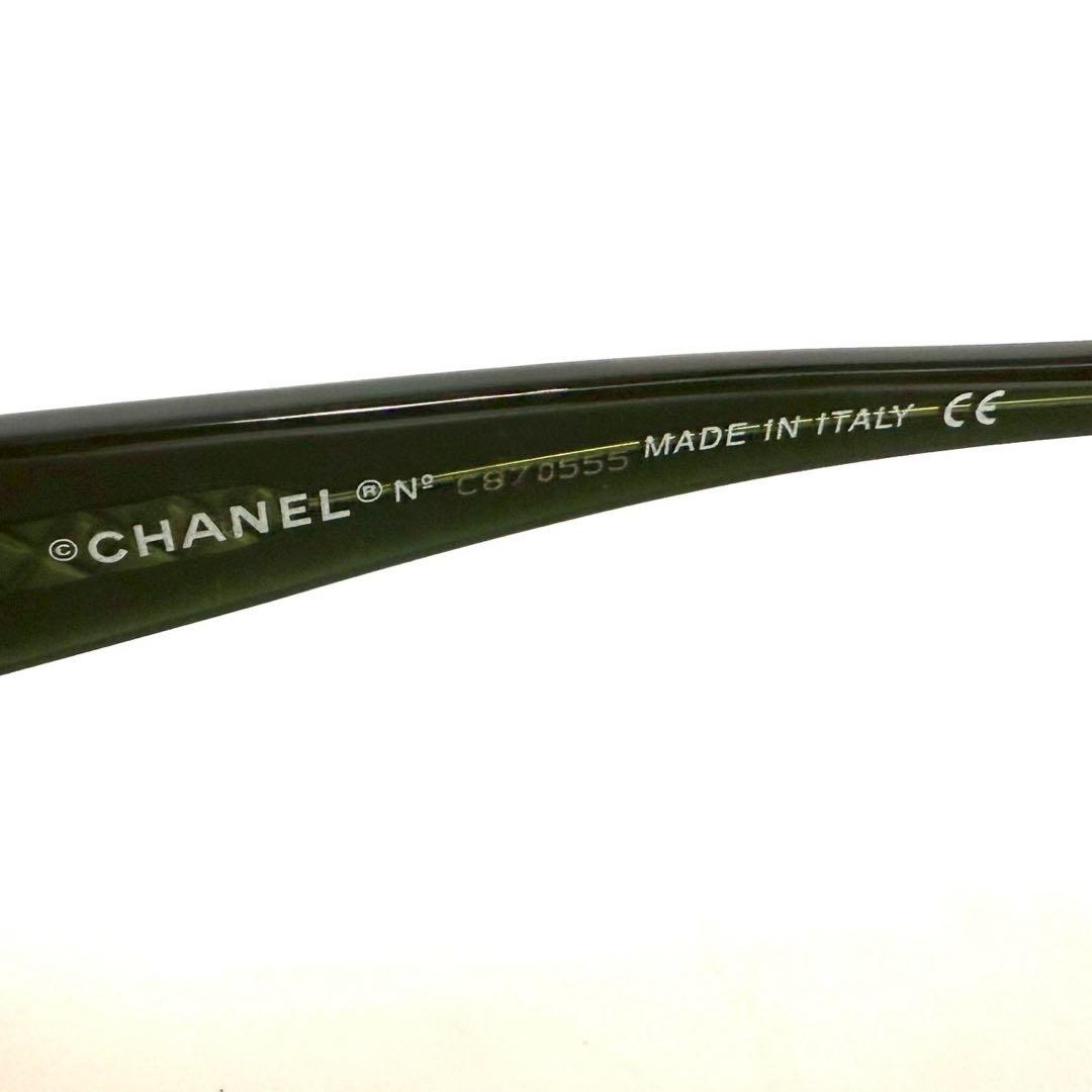 シャネル ココマーク レクタングル サングラス 5011 ブラウン