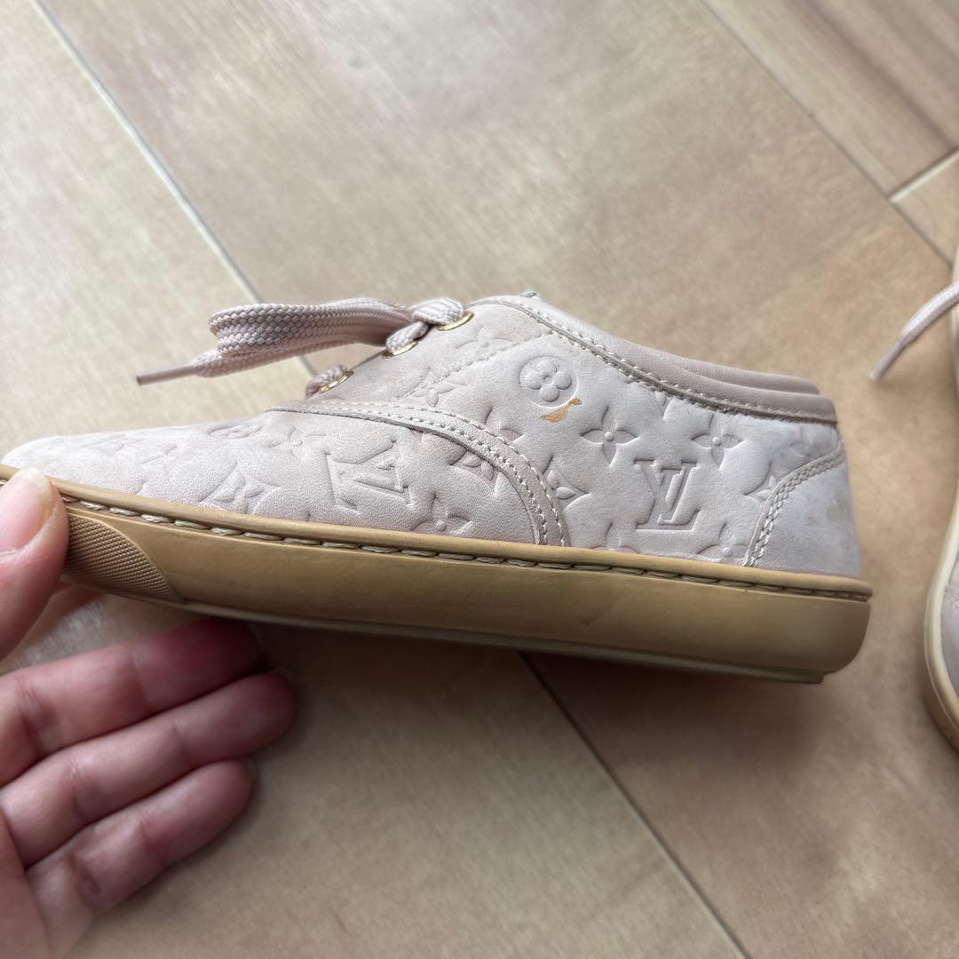 Louis Vuitton ピンク スニーカー