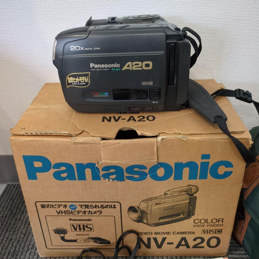 Panasonic NV-A20 ビデオカメラ本体　カメラバッグ付