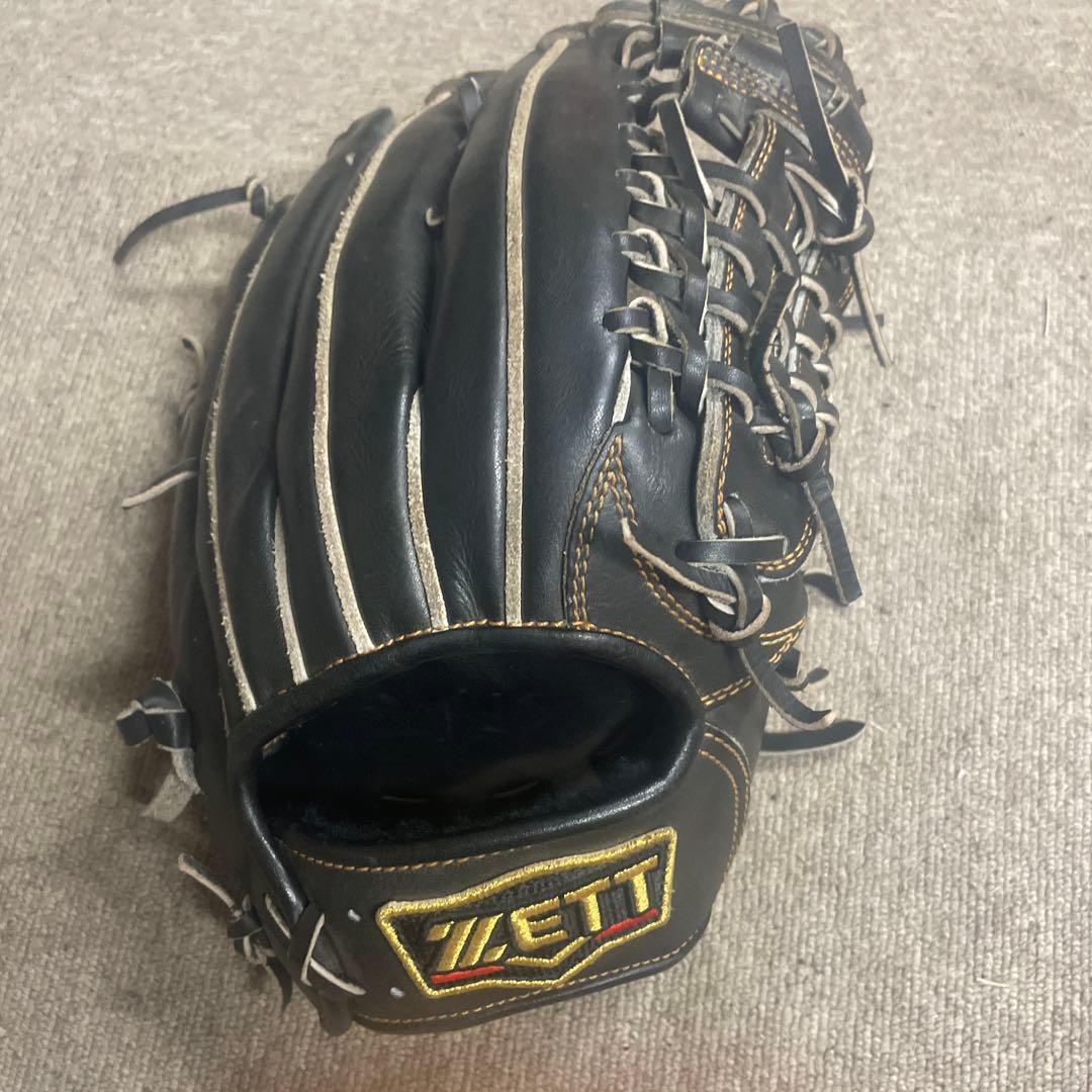 ZETT PROSTATUS 硬式グローブ 黒