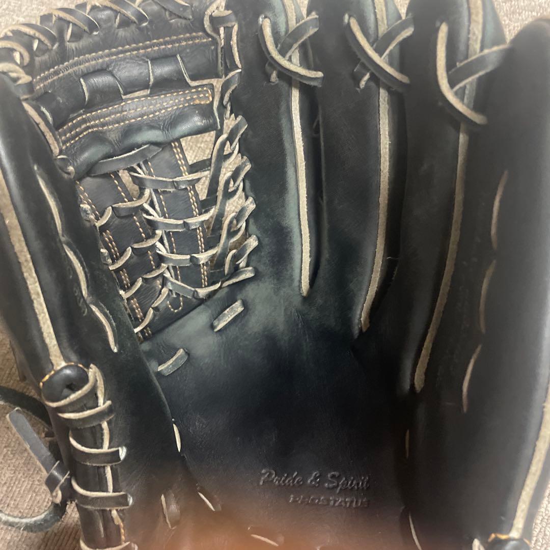 ZETT PROSTATUS 硬式グローブ 黒