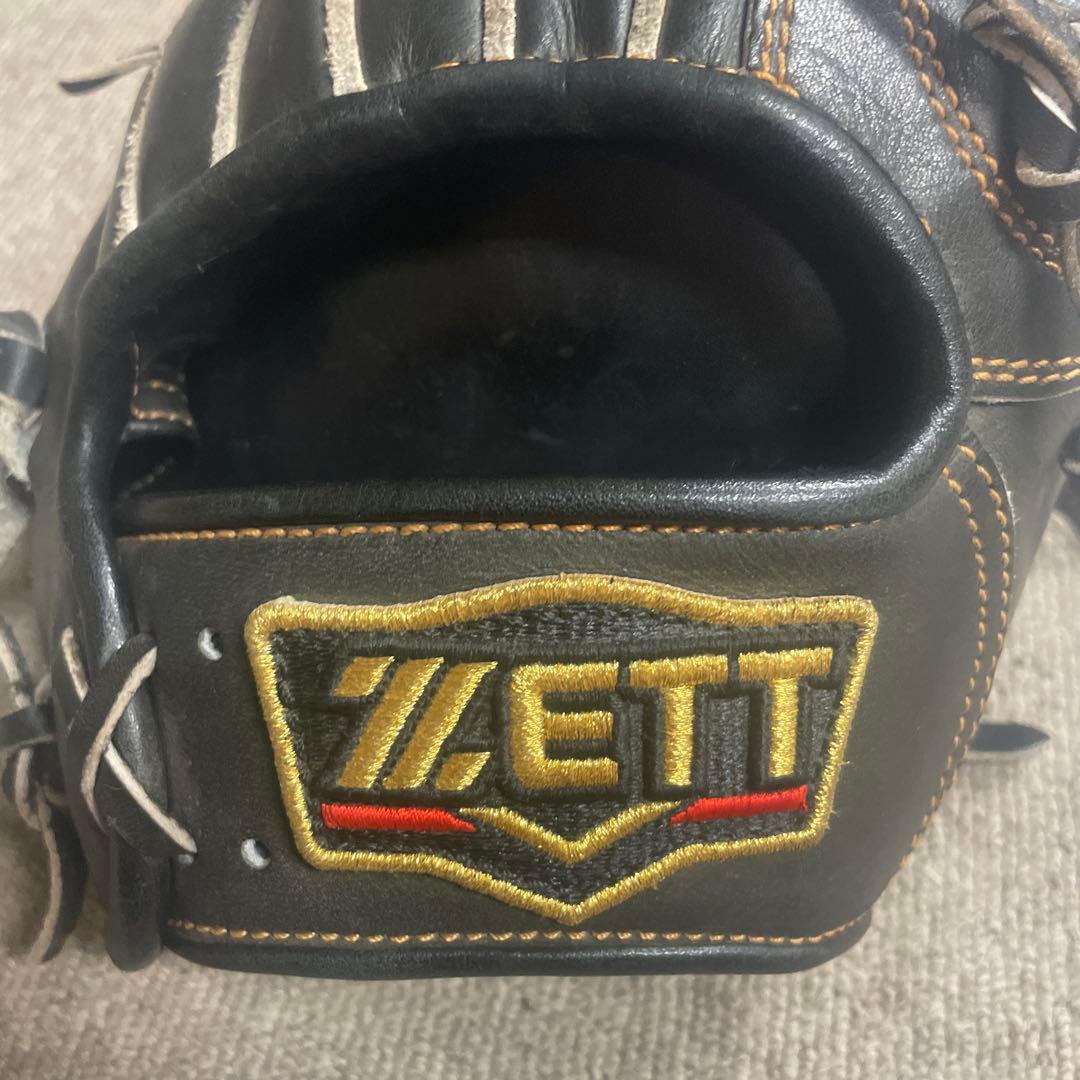 ZETT PROSTATUS 硬式グローブ 黒