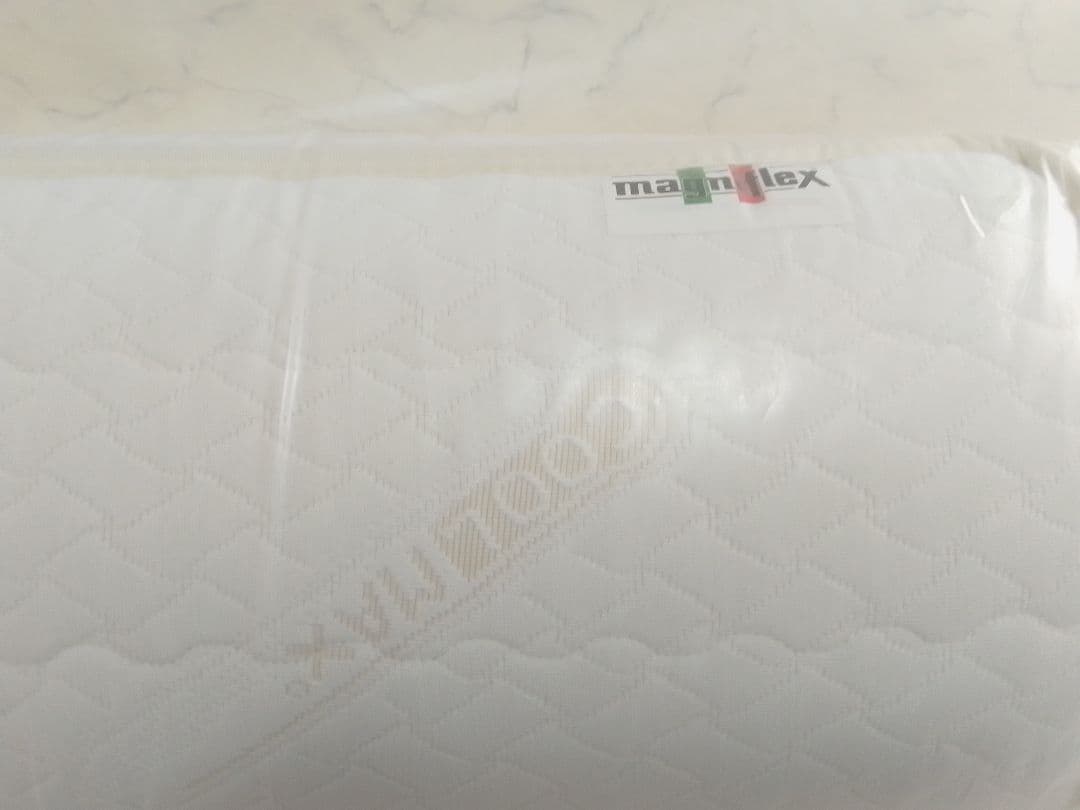 未使用 マニフレックス スーパーレイ EX ホワイト シングル 敷きパッド