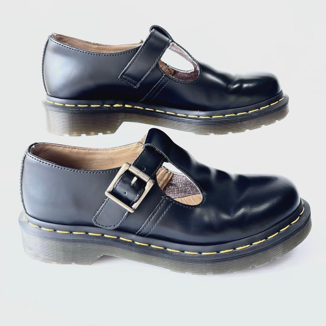 人気✨ Dr.Martens POLLEY ポリー Tバー ストラップ 24cm