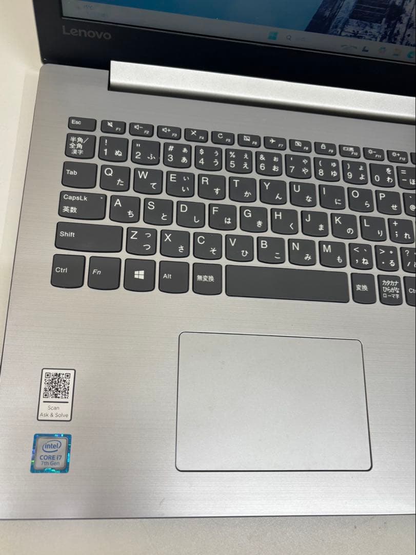 453 美品✨Lenovoノート　Core i7 大容量SSD Office付