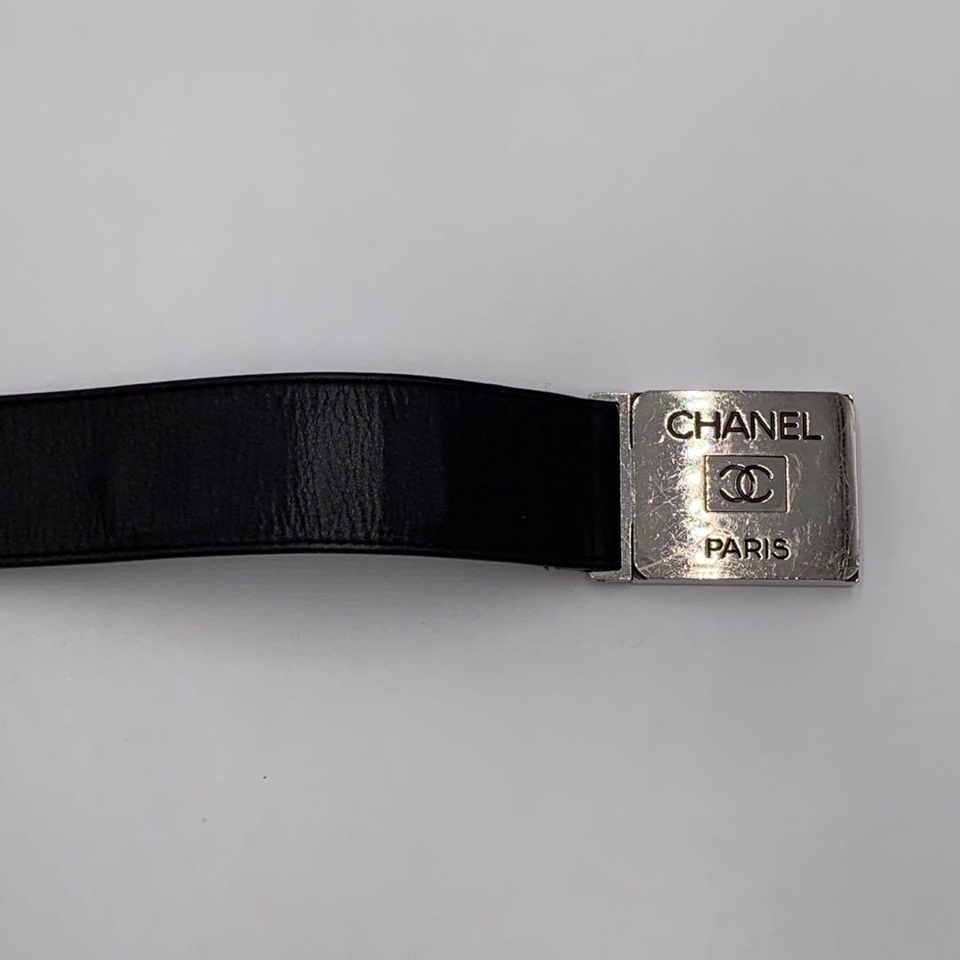 シャネル　97p ココマーク　ロゴバックル　ベルト　40mm