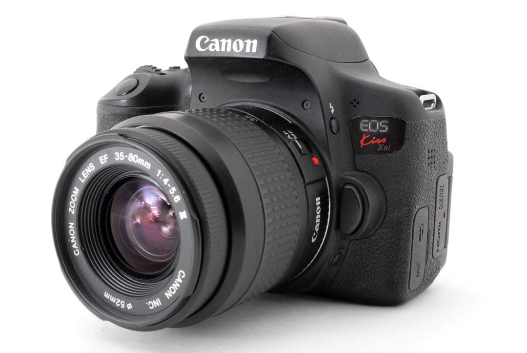 デジタル一眼レフカメラcanon kiss x8iCANON EF 38-80㎜