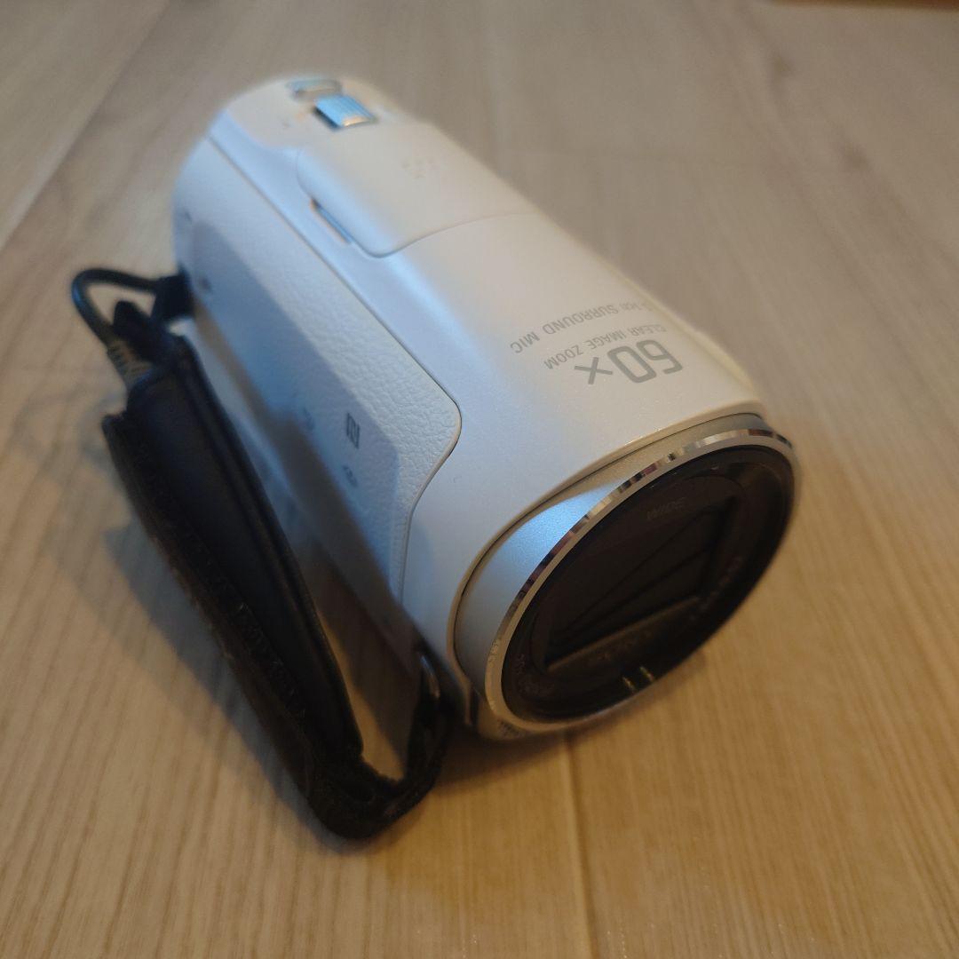 SONY HDR-PJ670 ホワイト ビデオカメラ