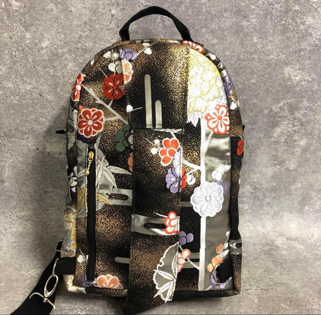 豪華✨帯リメイク バッグ ボディバッグ ワンショルダー 和柄 男女 おまけ付き