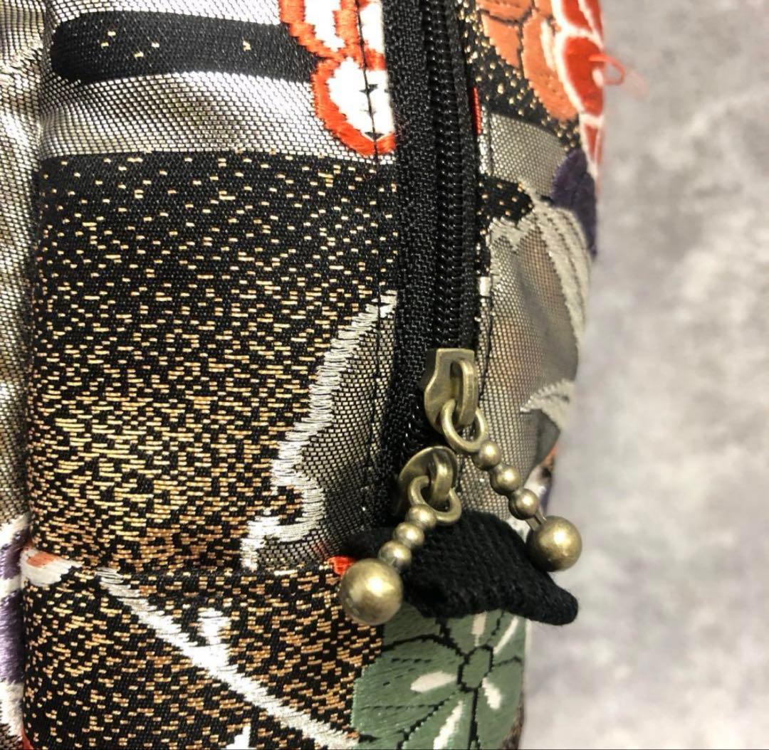 豪華✨帯リメイク バッグ ボディバッグ ワンショルダー 和柄 男女 おまけ付き